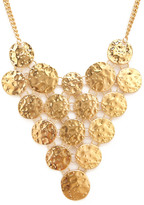 Thumbnail for your product : Forever 21 Hammered Coin Bib Necklace