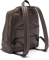 Thumbnail for your product : Bottega Veneta Zaino Perforated-leather Backpack - Brown