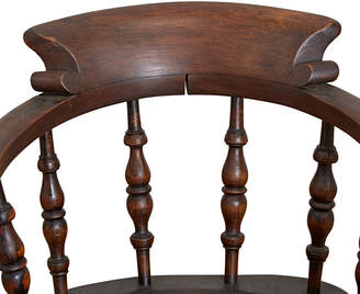 Rejuvenation Carved & Turned English Windsor Chair