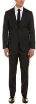 Thumbnail for your product : Cole Haan Tailored Wool-Blend Suit With Flat Front Pant