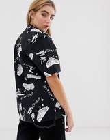 Thumbnail for your product : Carhartt WIP Short Sleeve Shirt In Logo Print
