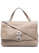 Thumbnail for your product : Zanellato Grained Leather Tote Bag