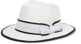 Thumbnail for your product : Magid Straw Fedora