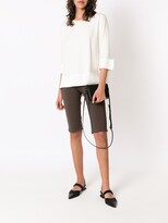 Thumbnail for your product : Gloria Coelho Knee-Length Bermuda Shorts