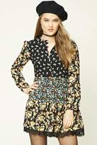 Thumbnail for your product : Forever 21 FOREVER 21+ Floral Print Swing Dress