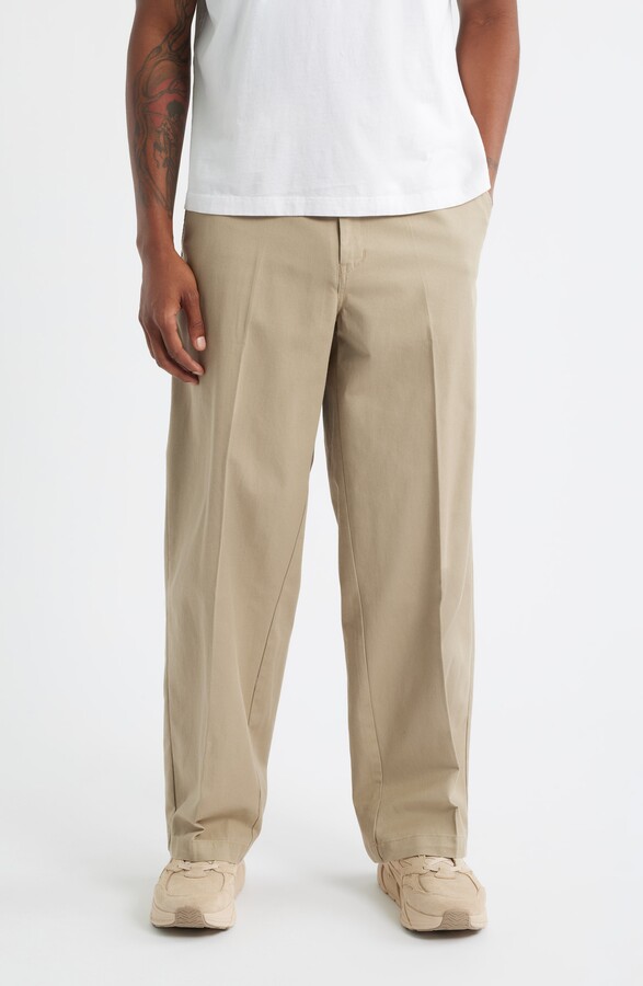 248 Flat Front Cotton Work Pants
