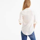 Thumbnail for your product : J.Crew Petite silk pocket blouse