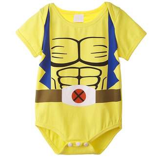 The Party Project Wolverine Baby Onesie | Xmen Bodysuit Costume | Logan Baby Shower Gift