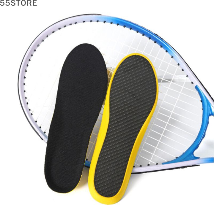 Carbon Fiber Insoles Shock Absorption High Elasticity Full Palm Midsole Plate Insole Outdoor Foot Sports Foot Protection