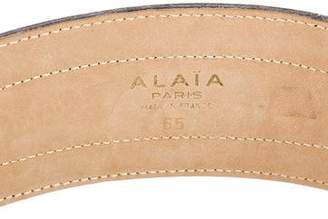 Alaia Bicolor Waist Belt