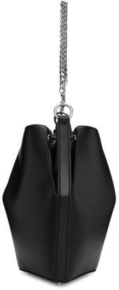 Alexander McQueen Black Bucket Shoulder Bag