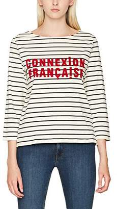 French Connection Women's's Connexion Francaise L/S Tee T-Shirt,(Size: Medium)