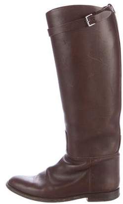 Hermes Jumping Leather Boots