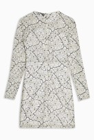 Thumbnail for your product : Topshop Lace Bodycon Cut Out Mini Dress