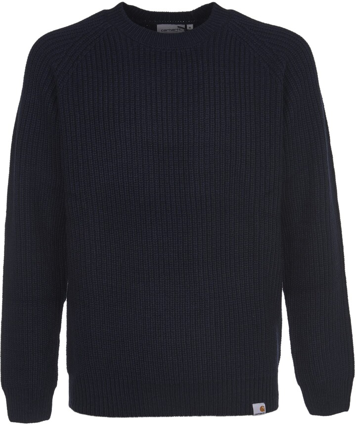 Carhartt Blue English Ribbed Sweater - ShopStyle