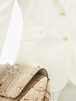 Thumbnail for your product : Gabriela Hearst Sophie Single-breasted Cotton Jacket - Ivory