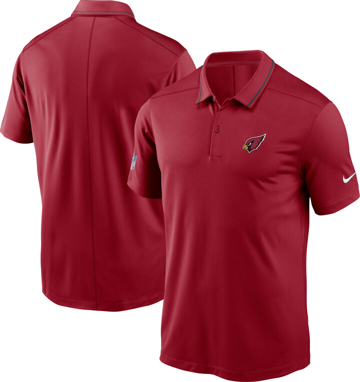 Men's Nike Cardinal Arizona Cardinals Sideline Victory Performance Polo