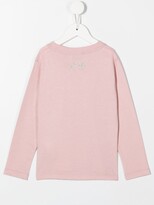 Thumbnail for your product : Golden Goose Kids star-print long-sleeve T-shirt
