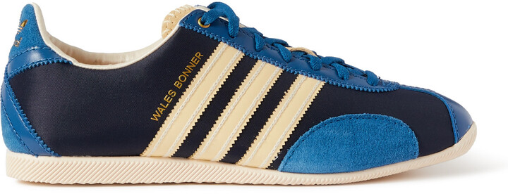 adidas blue suede