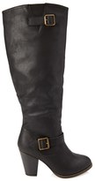 Thumbnail for your product : Forever 21 Faux Leather Knee-High Boots