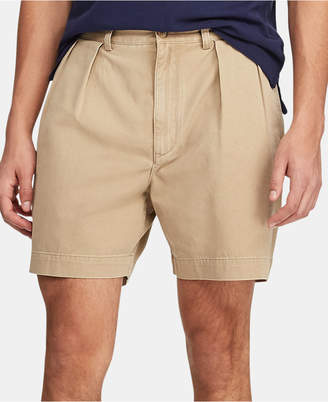 Polo Ralph Lauren Men Relaxed-Fit Pleated Shorts