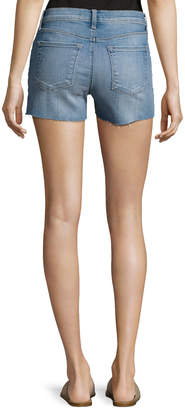J Brand 1044 Mid-Rise Denim Cutoff Shorts, Light Blue