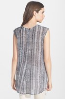 Thumbnail for your product : Paige Denim 'Gracelyn' Print Silk Muscle Tee