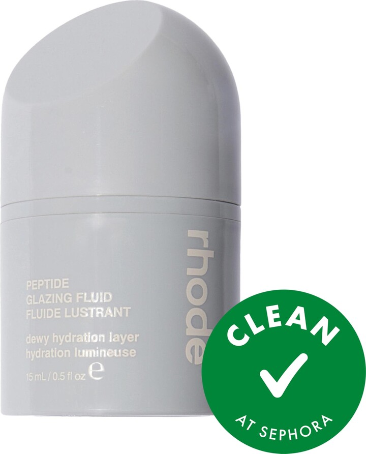 rhode Mini Peptide Glazing Fluid Dewy Gel Serum 0.5oz/15ml