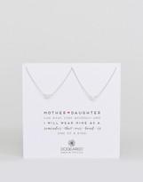Thumbnail for your product : Dogeared Sterling Silver Mother and Daughter Set of 2 Pearl Reminder Necklace
