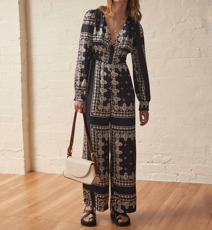 SANCIA Carlita Jumpsuit In Nomi Scarf