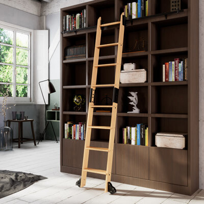 WFX Utility Berends 9' 8 - Step Wood Step Ladder