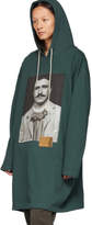 Thumbnail for your product : Loewe Green Portrait Long Hoodie