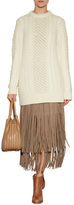Thumbnail for your product : Michael Kors Suede Fringed Skirt Gr. 36