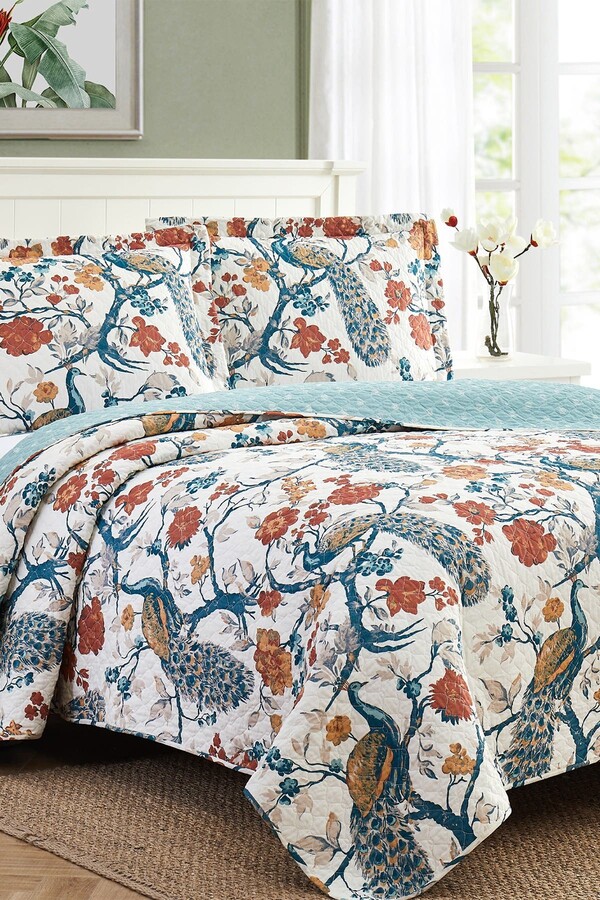 Modern Threads 3Piece Enzyme Washed Quilt Set Penelope King ShopStyle