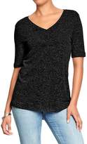 Thumbnail for your product : Old Navy Women's Linen-Blend V-Neck Tees