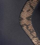 Thumbnail for your product : Thierry Mugler Lace-panelled jersey dress