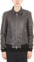 Thumbnail for your product : Mauro Grifoni Black Leather Bomber Jackets