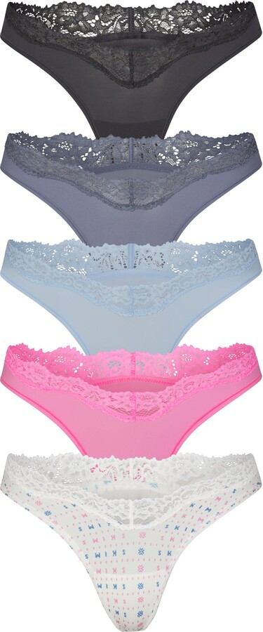 FITS EVERYBODY THONG MULTI 5-PACK