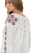 Thumbnail for your product : Angie Embroidered Peasant Top