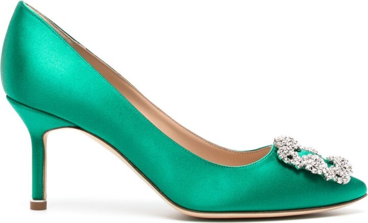 Manolo Blahnik 70mm Hangisi Pumps