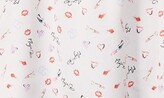 Thumbnail for your product : Maje Lipstick Print Ruffle Dress