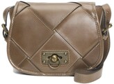 Thumbnail for your product : Frye Farrah Bold Weave Leather Saddle Crossbody