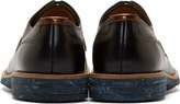 Thumbnail for your product : Paul Smith Black & Beige Leather Skull Derby Shoes