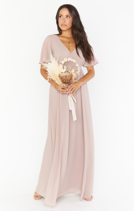 emily empire maxi dress