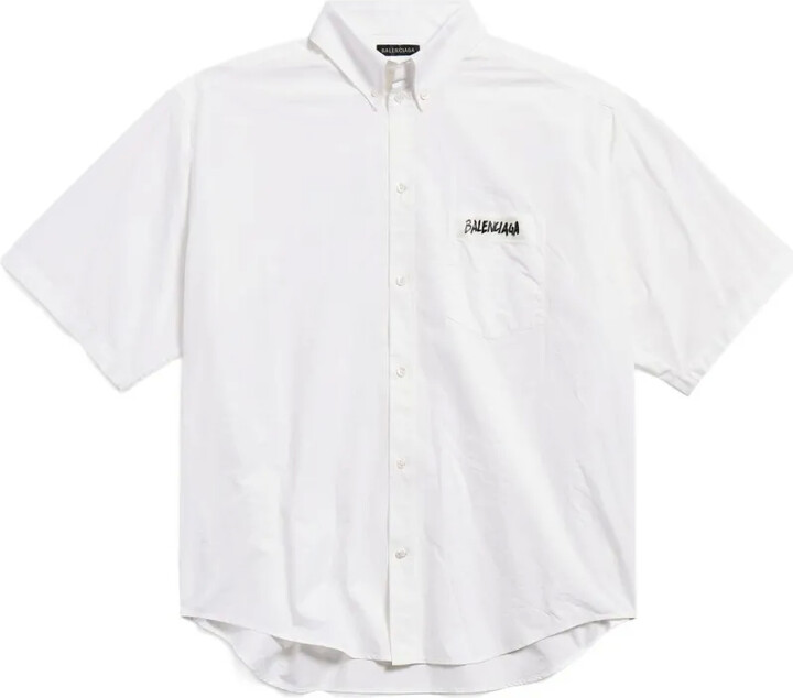 Balenciaga Short-Sleeve Shirt