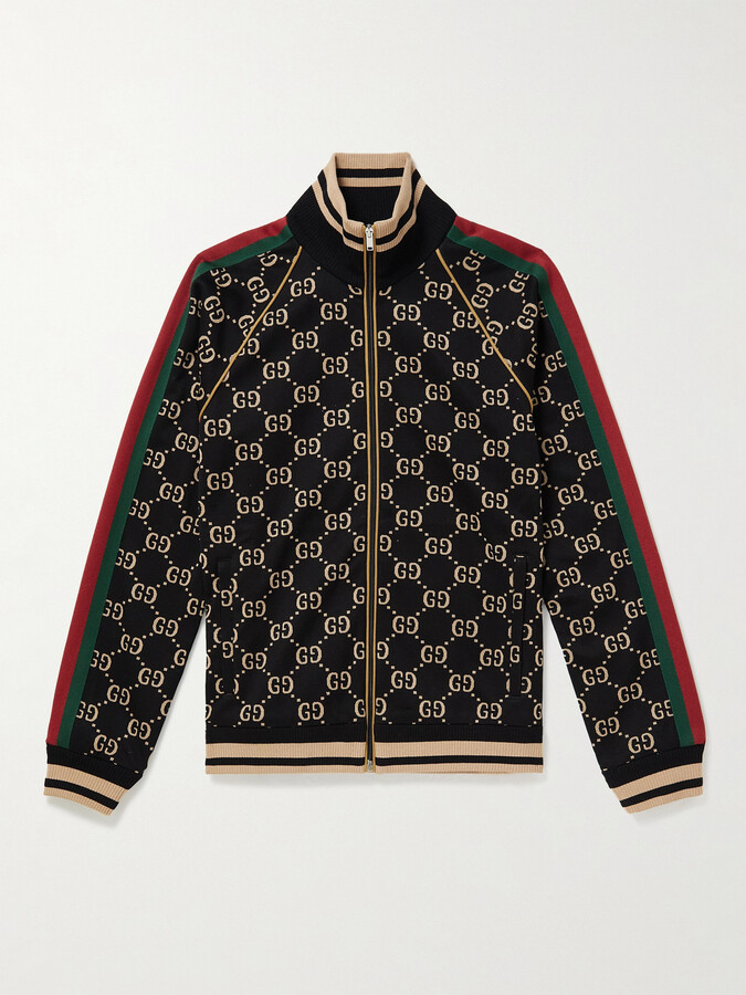 Gucci Black Track Jacket | ShopStyle