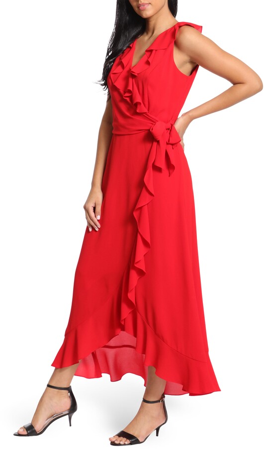London Times Red Women's Dresses | Shop the world's largest 