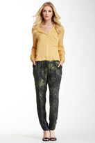 Thumbnail for your product : Haute Hippie Snake Print Silk Pant