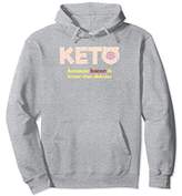 Thumbnail for your product : Keto Because Bacon Diabetes Food Distressed Hoodie