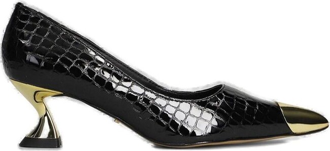 Werner Pointed-Toe Slingback Pumps